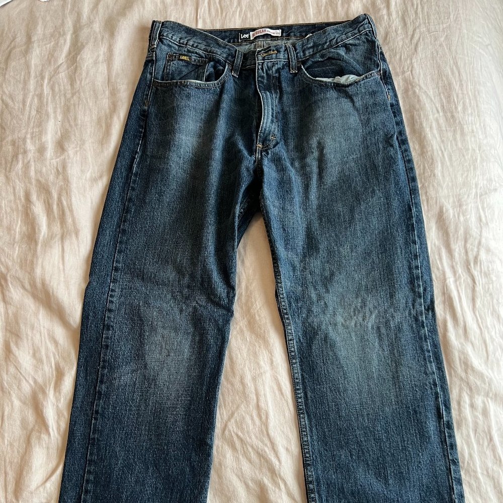 Lee Men’s Jeans Straight Leg
